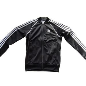 Adidas Adicolor Classics Mens Size S Track Jacket Black White